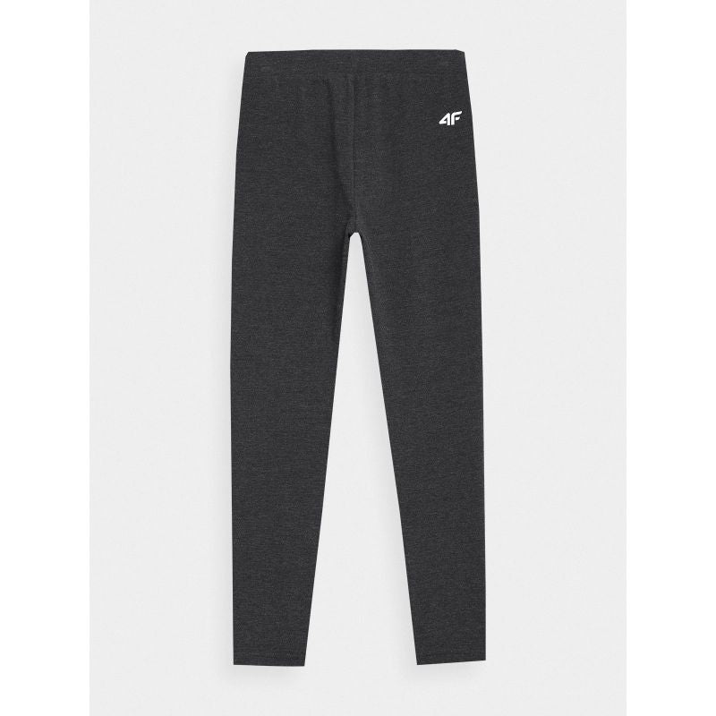 Girls' elastic cotton leggings 4F Junior *Kategoria tymczasowa Your Sports Performance