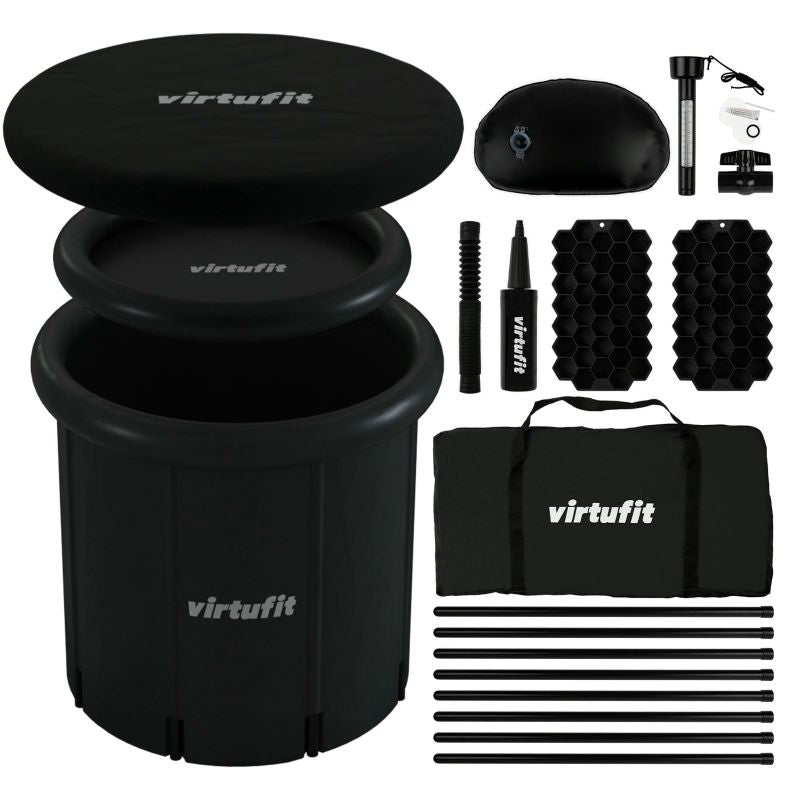 VIRTUFIT ICE BATH XXL - 375 LITERS - ANTHRACITE - WITH ACCESSORIES In preparation Your Sports Performance
