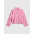 4FWarm oversize fleece with stand-up collar for girls 4F 4FJRAW25TFLEF441-54S 4f