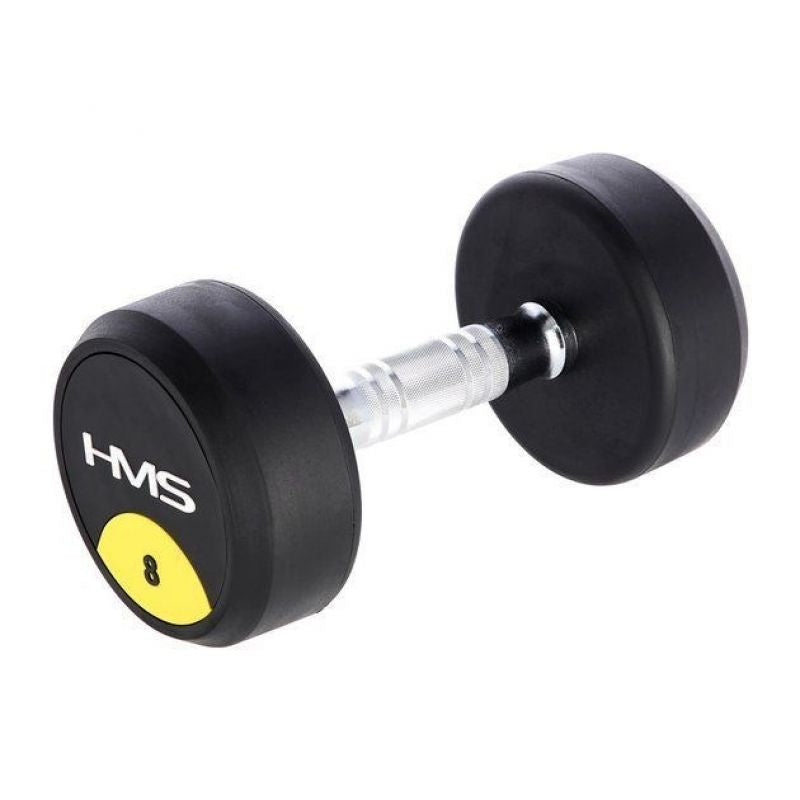 Rubber-coated dumbbell 8kg HMS HG PRO 8 In preparation Your Sports Performance