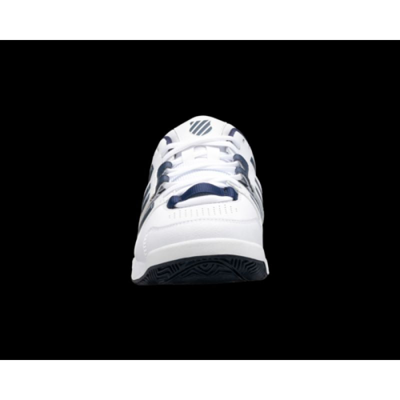K-Swiss men's sneakers ACCOMPLISH IV WHITE/PEACOAT/SILVER-M (07387-177-M) In preparation Your Sports Performance