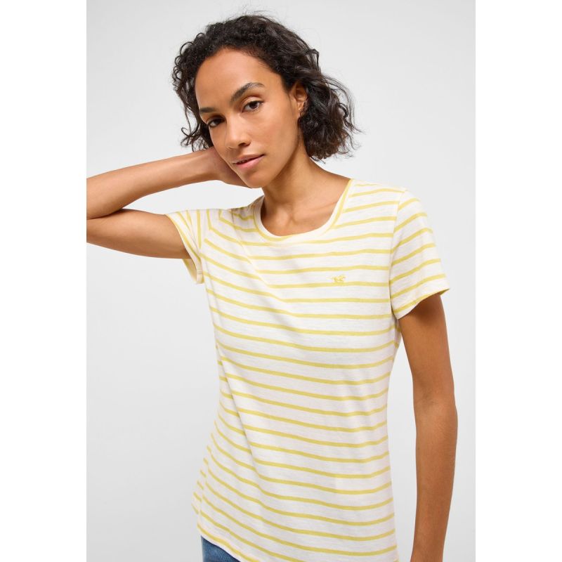 Mustang women's striped T-shirt WINONA 1017488 12844 Mustang