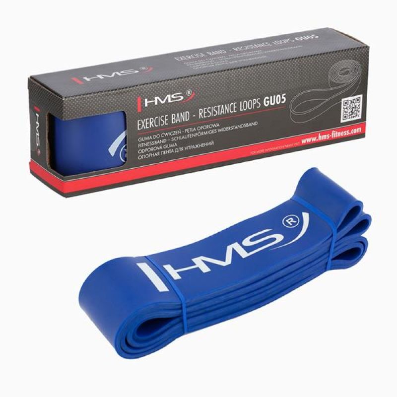 Exercise rubber HMS BLUE GU05 64x4.5x2080 mm Accessories/Training equipment Your Sports Performance
