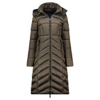 Geographical Norway Blanche Long Kaki DB Lady 0116 Kaki Women's Jacket (WZ5491F/GN-Kaki) Geographical Norway