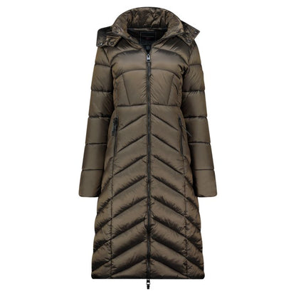 Geographical Norway Blanche Long Kaki DB Lady 0116 Kaki Women's Jacket (WZ5491F/GN-Kaki) Geographical Norway