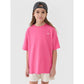 Girls' oversize plain T-shirt 4F 4FJWSS25TTSHF1851-54S *Kategoria tymczasowa Your Sports Performance