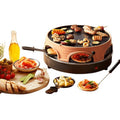 Emerio PO-113255.4 Raclette Grill 1500 W Black, Brown AGD - Produkty/Automaty do pieczenia pizzy Your Sports Performance