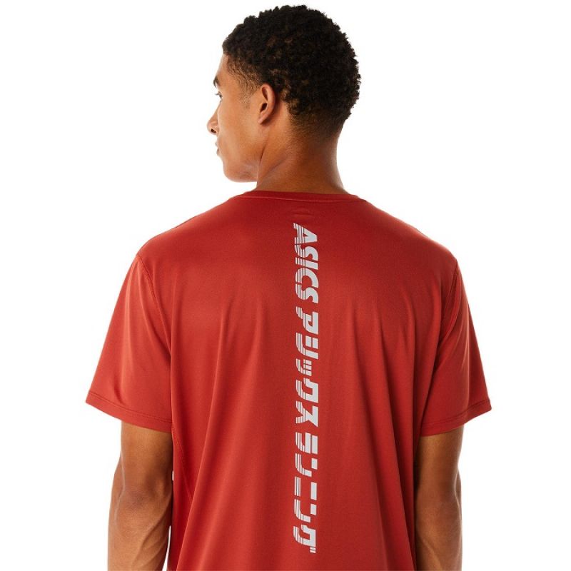 Asics Katakana SS Top M 2011C757-600 Clothing/Running Asics