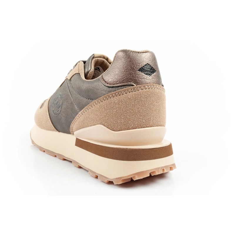 Lee Cooper women's sneakers, fashionable, comfortable, durable, beige, gray Lee Cooper