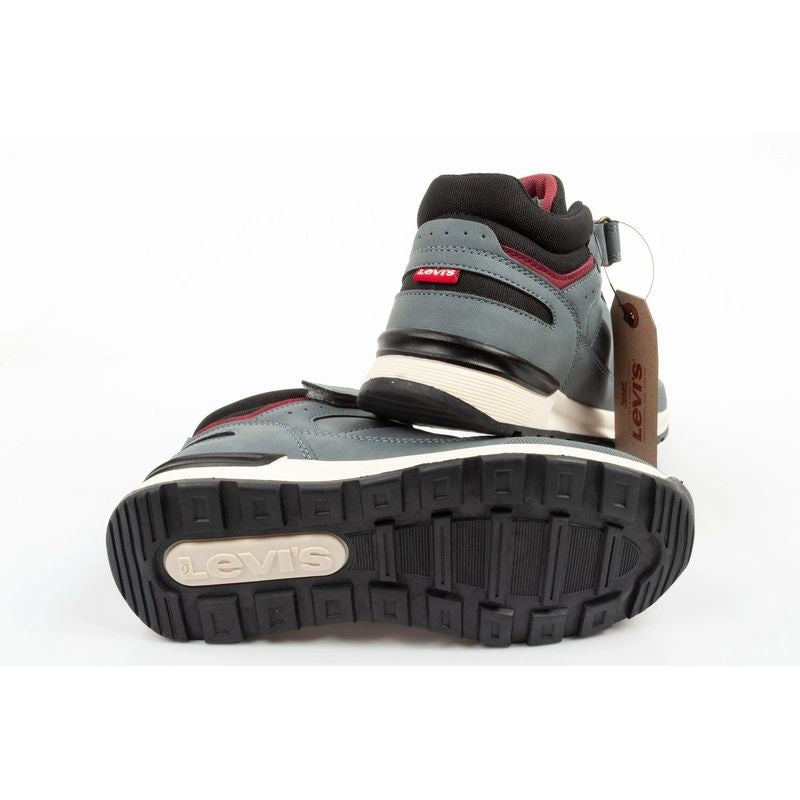 Levi's children's shoes youth Sierra ankle boots with Velcro