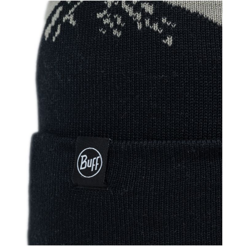 BUFF KNITTED BEANIE TATIK BLACK Hat