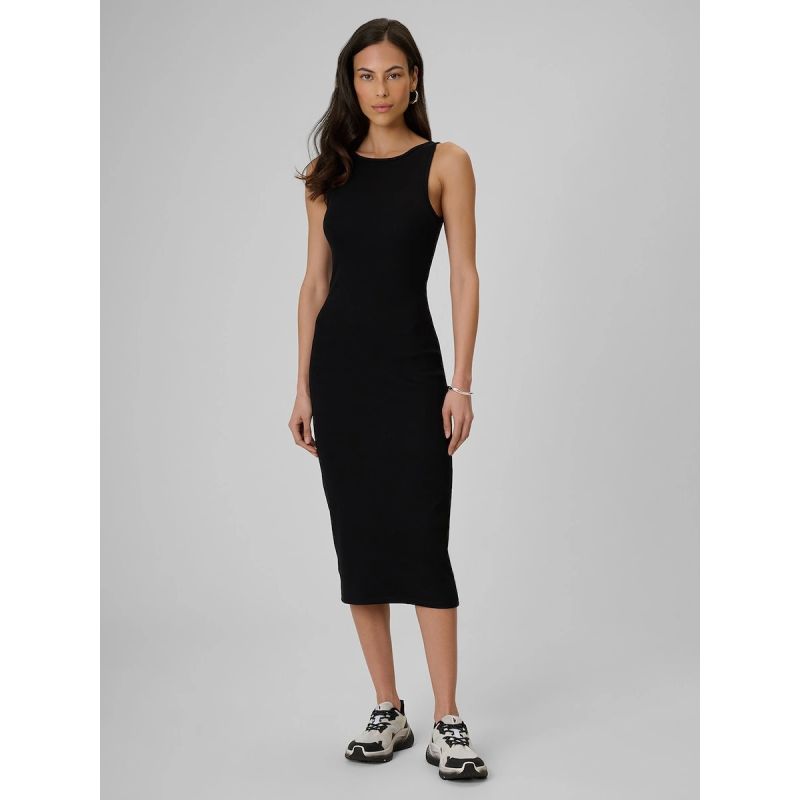 Women's ribbed knit dress 4F 4FRSS26TDREF203-20S 4f