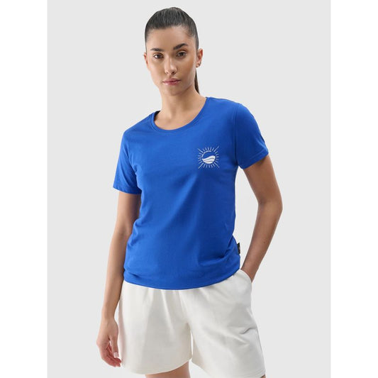 Women's regular printed T-shirt 4F 4FRSS24TTSHF2547-36S *Kategoria tymczasowa Your Sports Performance