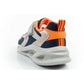 Skechers Glow Strider LED Children's Sports Shoes for Boys Silver Skechers