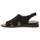 Women's black leather sandals Filippo DS4470 Filippo