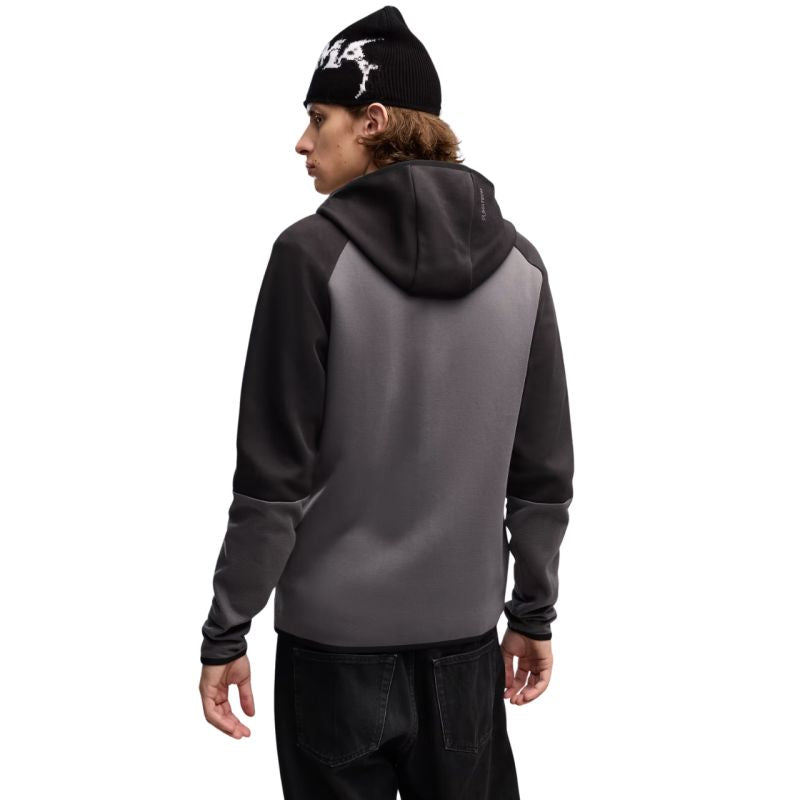 Men’s Puma Tech Slim Elevated black-grey hoodie 693951 34