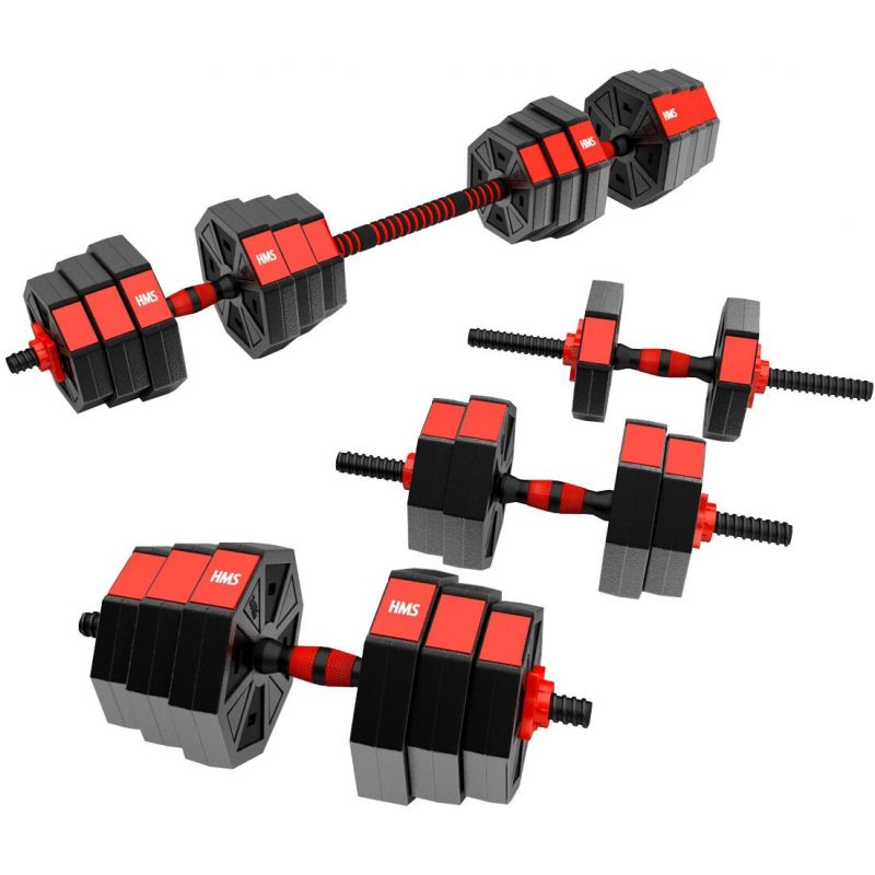 Composite dumbbell HMS SGC20 20kg + barbell In preparation Your Sports Performance