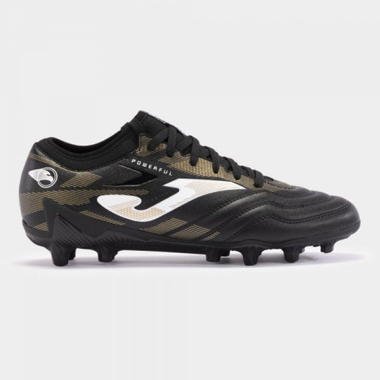 POWERFUL 2401 BLACK GOLD FIRM GROUND Footwear/Football Your Sports Performance