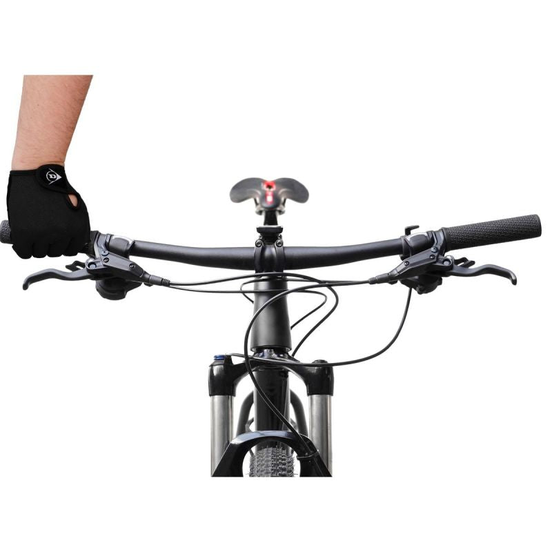 BLACK SENIOR CYCLING GLOVES DUNLOP RL Sport/Rowery/Odzież Rowerowa Your Sports Performance
