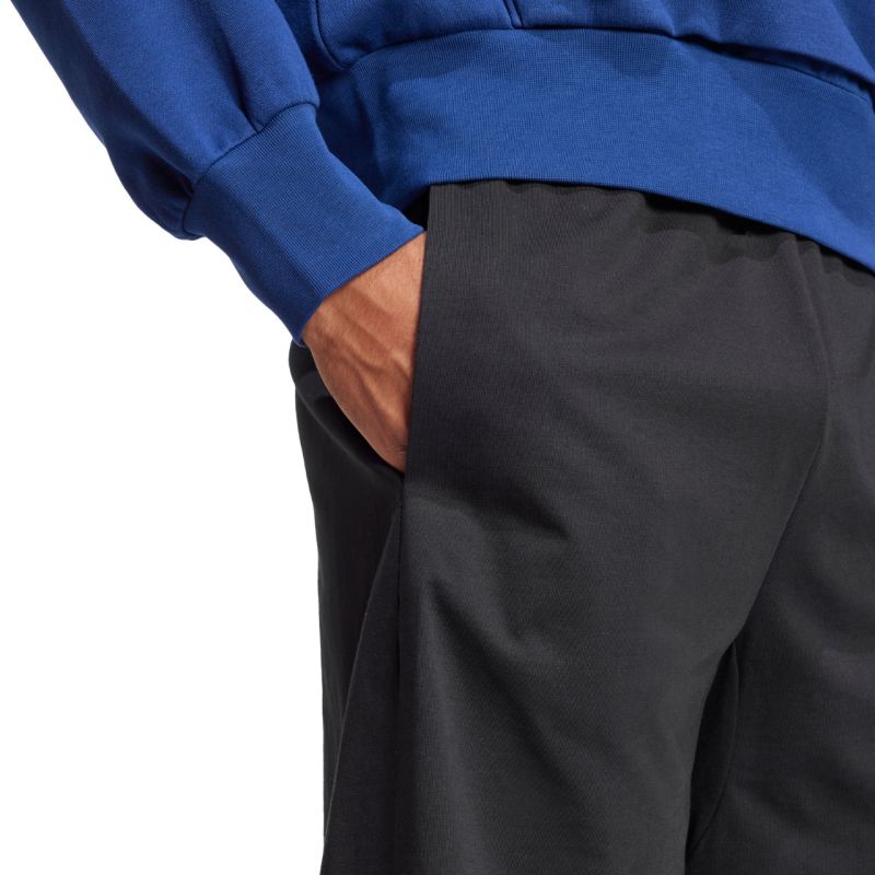 Men's adidas Essentials Big Logo Single Jersey Shorts Black IS6909