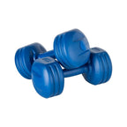 Bituminous dumbbell set 20kg (2x1kg + 2x2kg + 2x3kg + 2x4kg), REBEL ACTIVE To be categorized Your Sports Performance