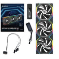 Lian Li LULI-091 UNI FAN SL fan, ARGB, PWM, 3x, 120mm, Wireless control via 2.4GHz controller, black Chłodzenie/Chłodzenie - wentylatory Your Sports Performance