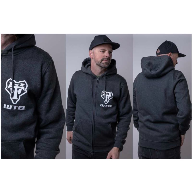 WTB Navy Blue Zipper Sweatshirt M Wtb/Bluza Your Sports Performance