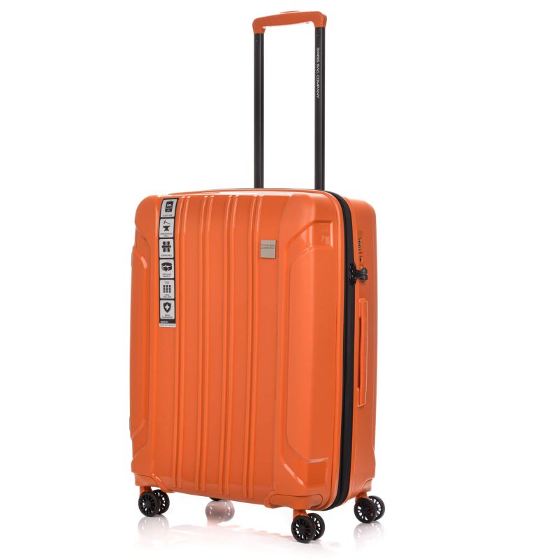 SwissBags Tourist Large Suitcase 77cm Orange To be categorized Your Sports Performance