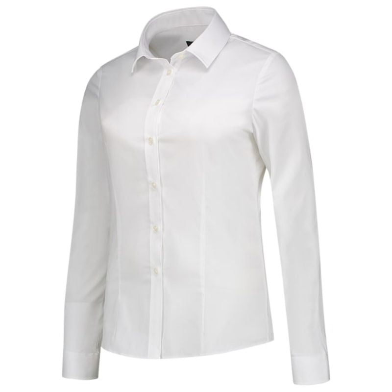 Malfini Fitted Stretch Blouse W MLI-T24T0 white Clothing/Lifestyle/T-shirts/Malfini Malfini