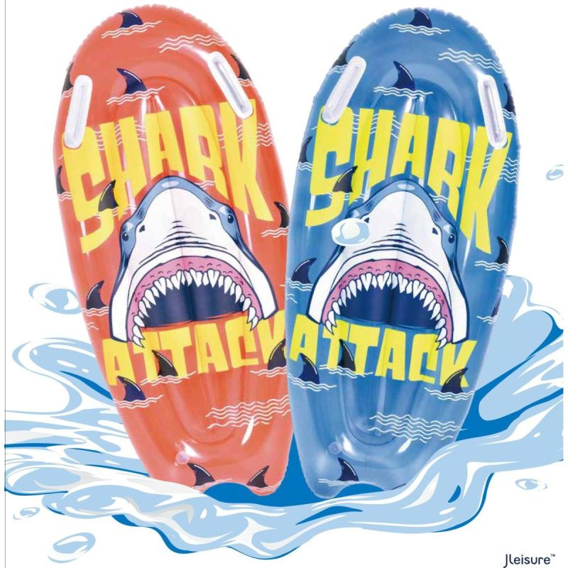 INFLATABLE SWIMMING BOARD 100X50CM SHARK 35017 RED Accessories Your Sports Performance