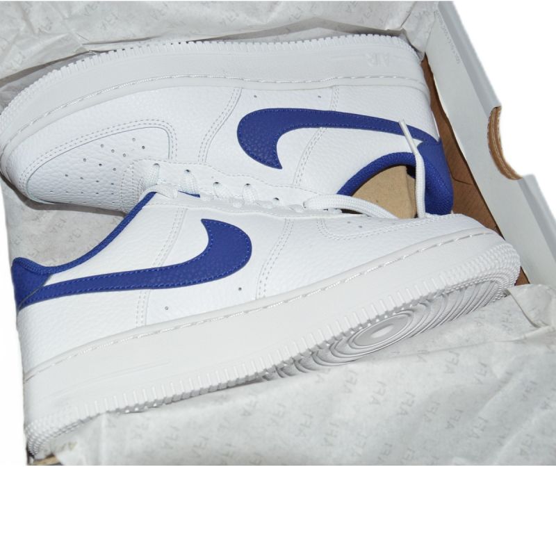 Nike Air Force 1 White/Deep royal blue women's shoes - CT3839-101 Obuwie/Buty na co dzień Your Sports Performance