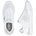 Women's sports shoes mesh comfortable soft white Rieker W2404-82 Rieker