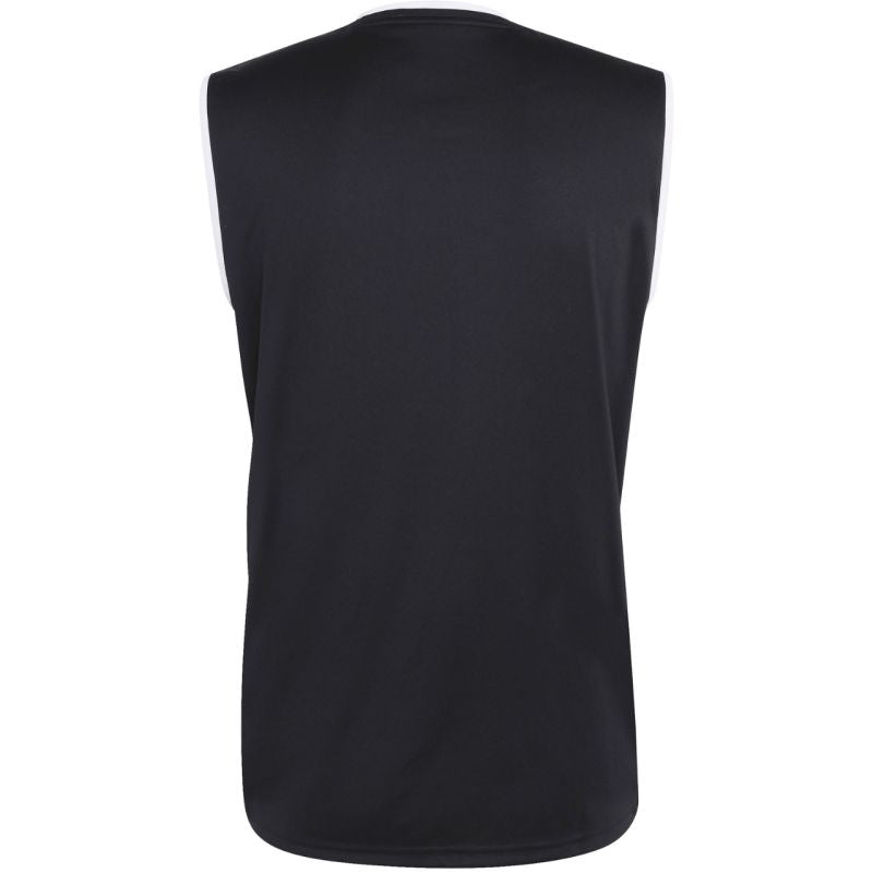 Men's adidas Entrada 26 Sleeveless Jersey Black KB3929