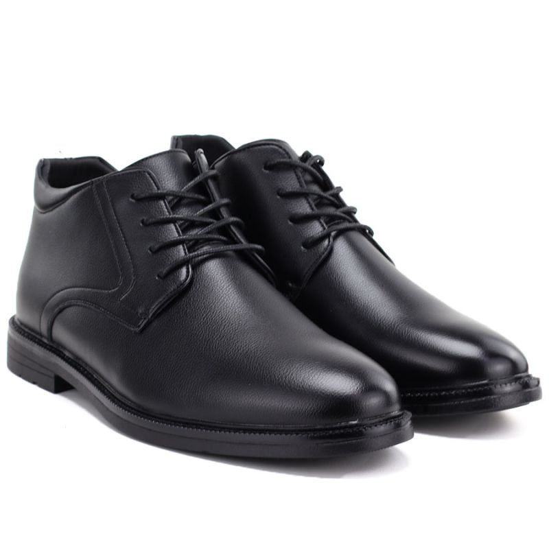 Men's comfortable black ankle boots McKeylor 85228
