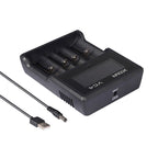 XTAR CHARGER FOR CYLINDRICAL LI-ION VC4 BATTERIES Baterie, akumulatorki i ładowarki/Ładowarki akumulatorowe (bez akumulatorków) Your Sports Performance