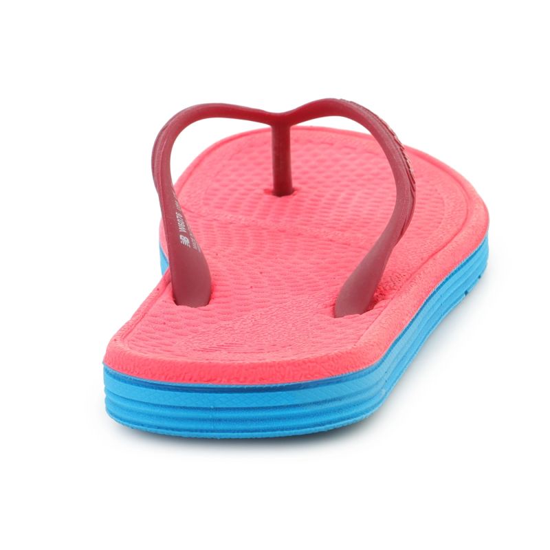 NEW BALANCE WOMEN`S PRO THONG FLOPS BLUE/MAROON/PINK NBW6076BMP