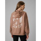 Women's loose sweatshirt with hood 4F 4FRSS26TSWSF2836-83S 4f