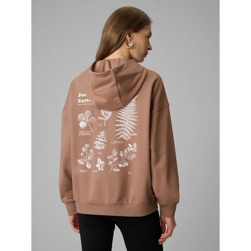 Women's loose sweatshirt with hood 4F 4FRSS26TSWSF2836-83S 4f