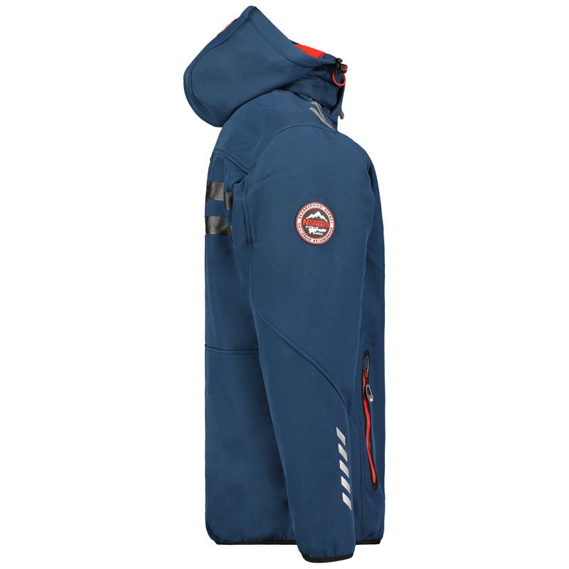 Geographical Norway Softshell ROYAUTE DB NAVY RED MEN 068 (WY2001H/GN/Navy / Red) Geographical Norway