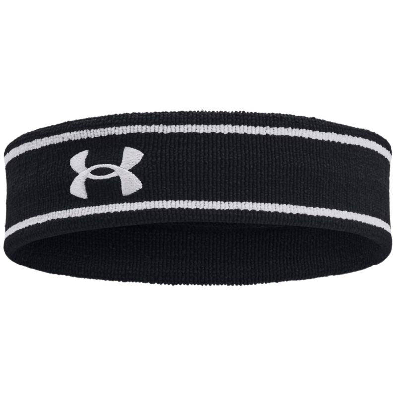 Under Armour Striped Performance Terry Headband HB 1373118 001 Accessories/Straps/Under Armour Your Sports Performance