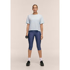 CASALL Women's Laser Mesh Tee Blue