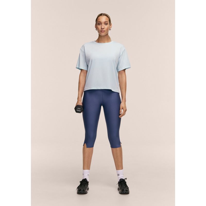 CASALL Women's Laser Mesh Tee Blue