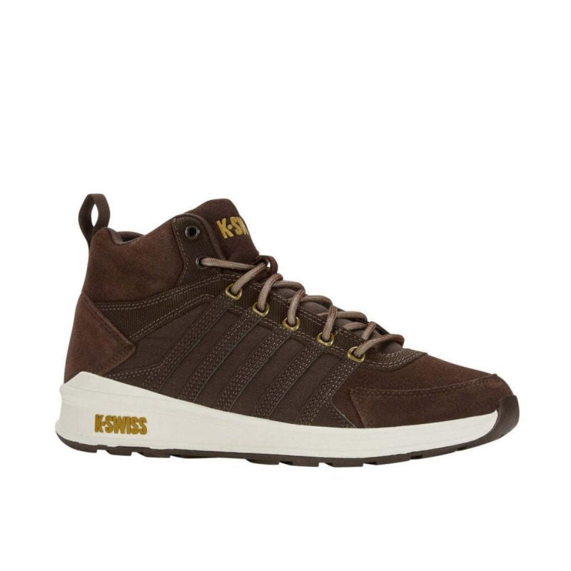 K-Swiss Vista Trainer MID WNT Men's Suede Sneakers Brown (07145-229-M) In preparation Your Sports Performance