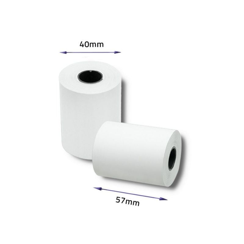 QOLTEC THERMAL ROLL 57X16 | 55G/M2 | 10PCS | BPA FREE Artykuły papiernicze/Rolki kasowe Your Sports Performance