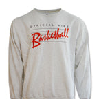 Nike Standard Issue Crew Sweatshirt Birch Basketball Heather/Pale Ivory - DA6741-051 Nike