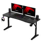 Huzaro Hero 4.6 Black Gaming Desk Gaming PC/Stoliki i biurka Your Sports Performance