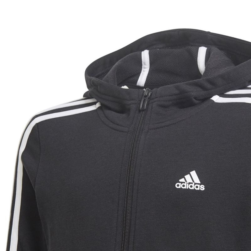 Adidas Essentials 3S Full-zip Hoodie Jr GQ8356 Clothing/Lifestyle Adidas
