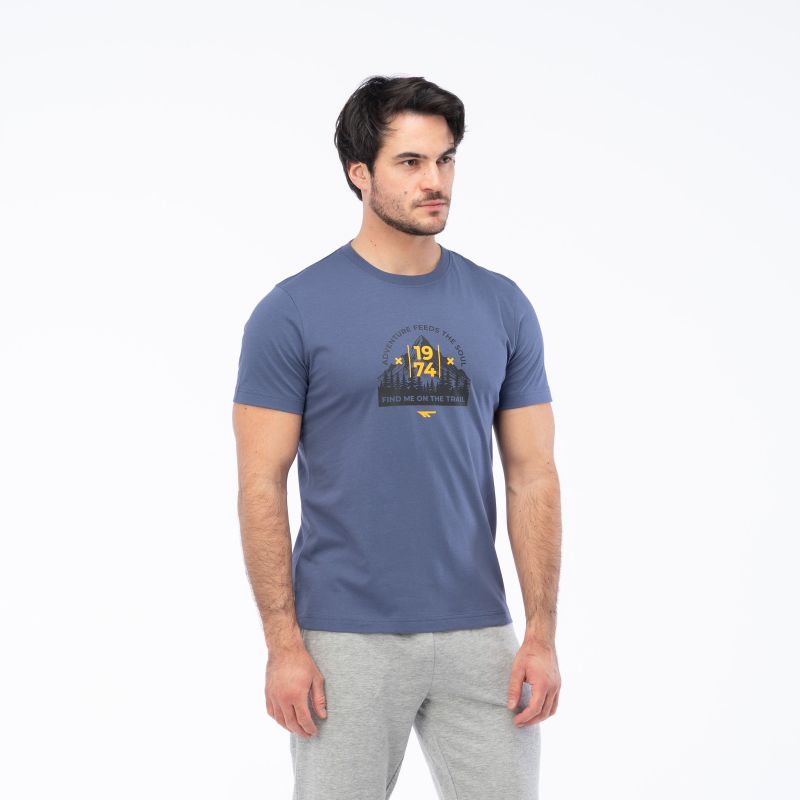 Men's T-shirt with short sleeves TRAILER Hi-Tec