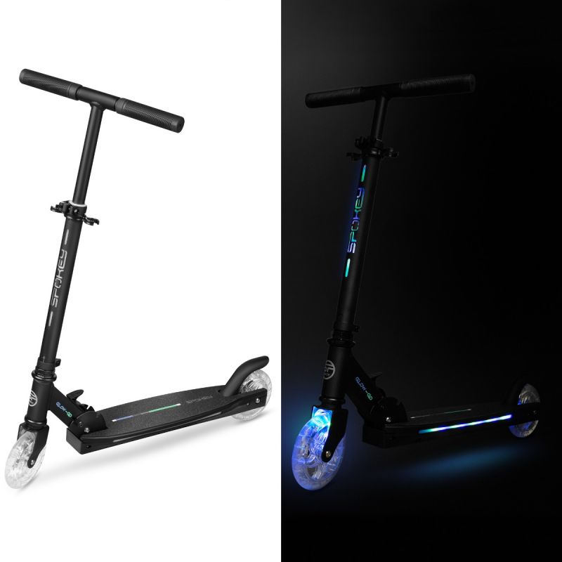 Spokey Glow-Go SPK-944778 Glowing Scooter Accessories/Skating/Hulajnogi/Traditional/For kids/Spokey Your Sports Performance