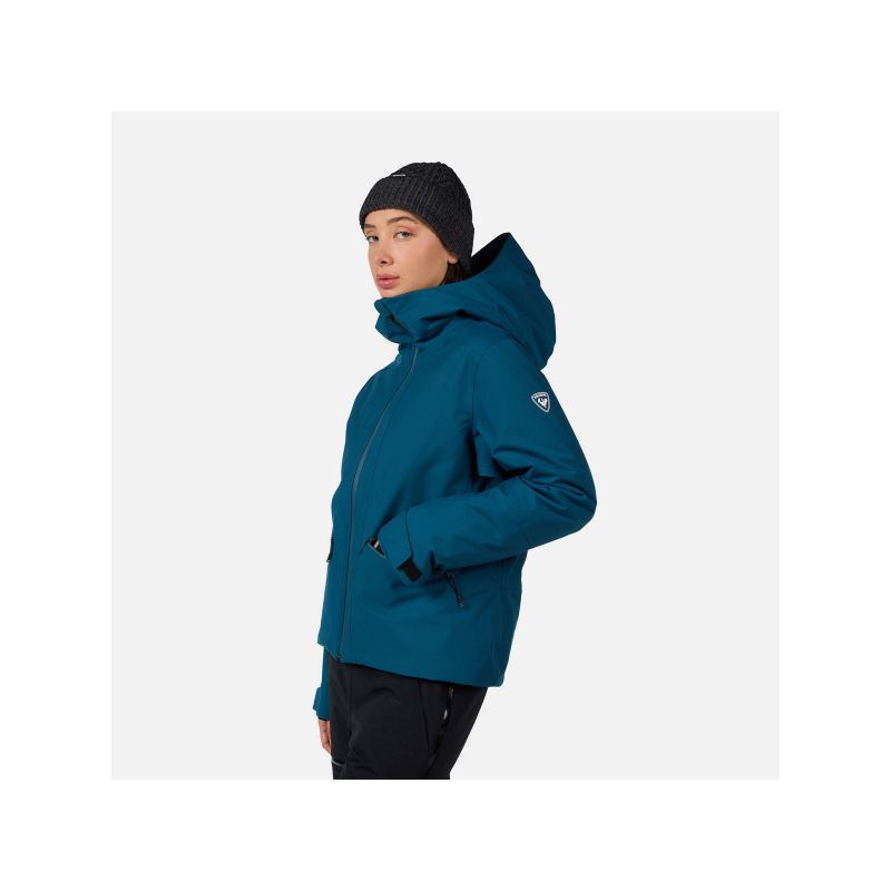 Women’s ROSSIGNOL W ROCHRUN INSULATED JKT Ski Jacket, Blue